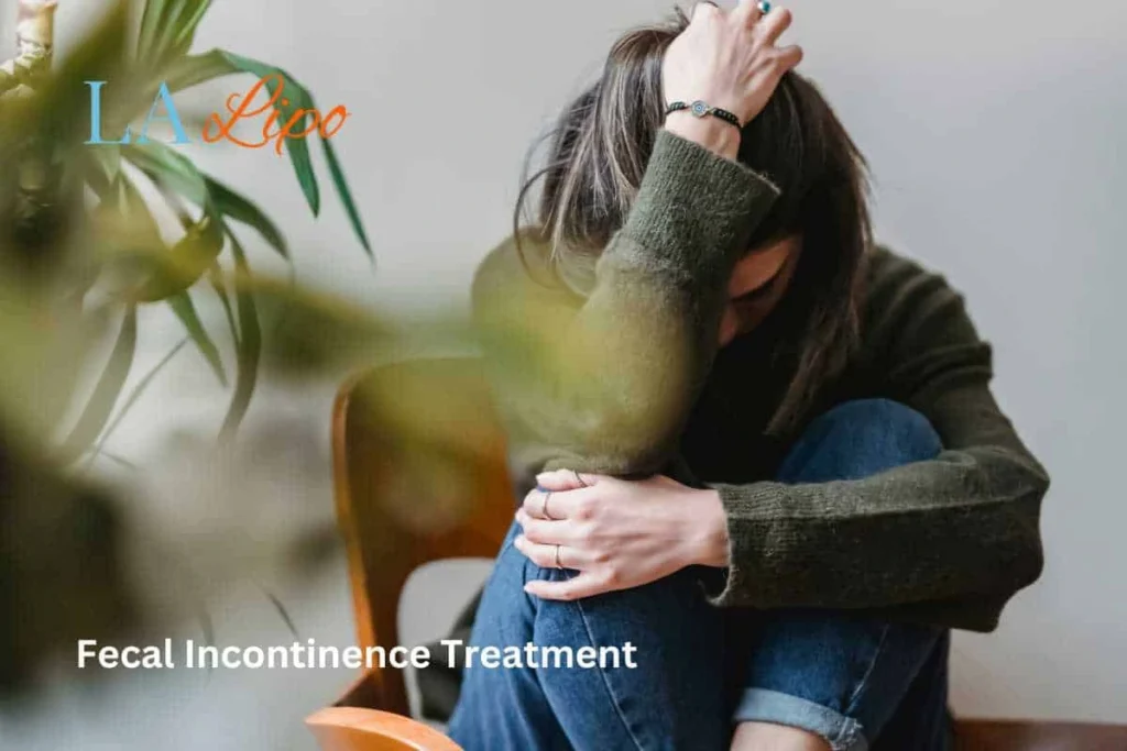 woman worried about fecal incontinence diet Bury