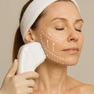 Woman having HI-FU to reduce wrinkles call LA LIPO Bury Now!