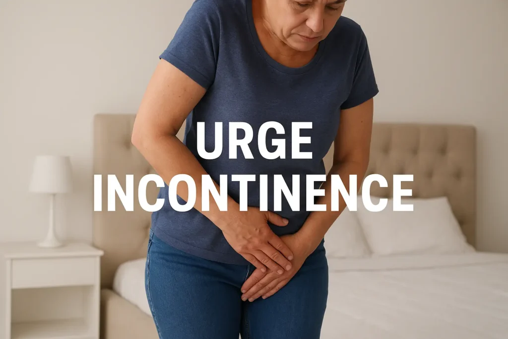 how to manage urge incontinence Bury symptoms