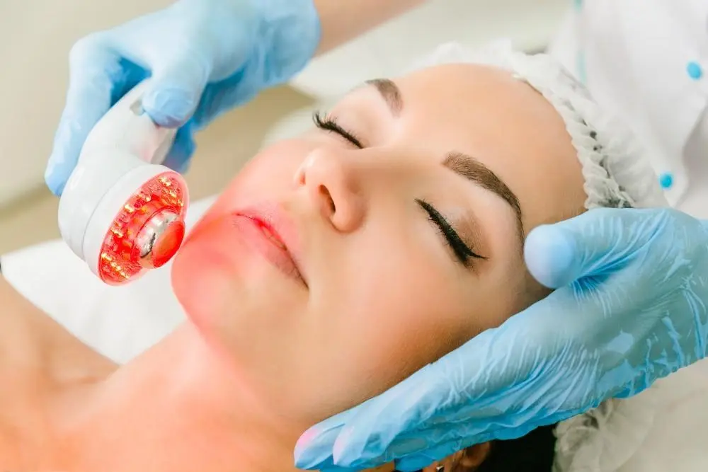 woman having non-surgical Morph8 treatment Bury