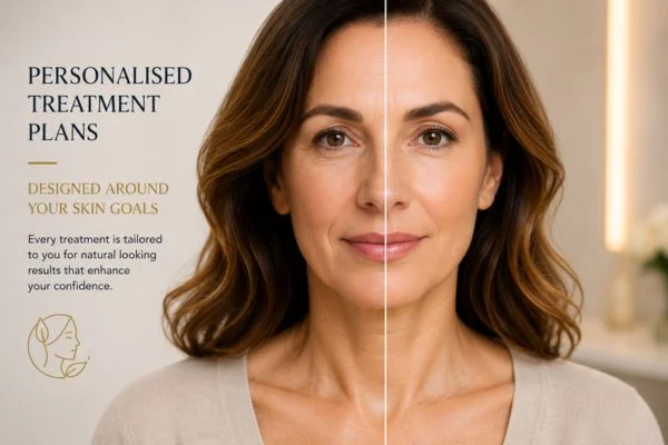 Before and after results of Collagen Lift Therapy Bury