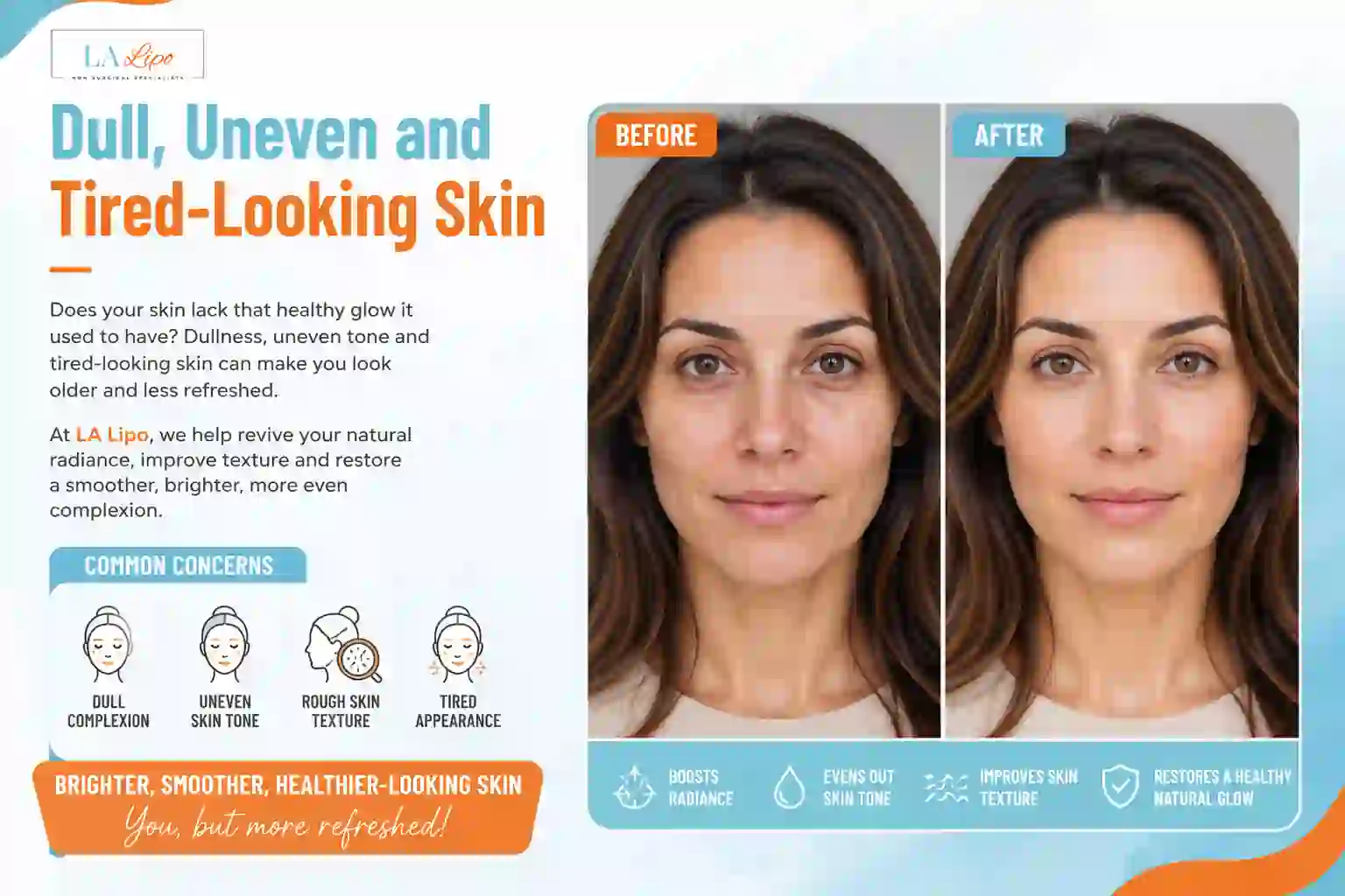 Sign #5: Dull, Uneven and Tired-Looking Skin Bury