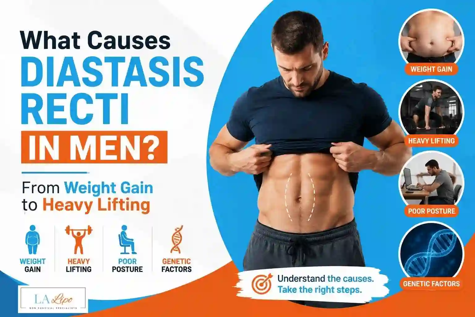 What Causes Diastasis Recti in Men? From Weight Gain to Heavy Lifting Bury